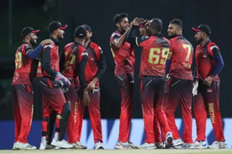 Kandy falcons defeat colombo strikers lpl sri lanka
