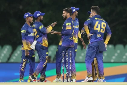 Jaffna Kings win after a tight match