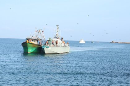 Indian trawlers with fishermen seized for poaching in Sri Lankan waters
