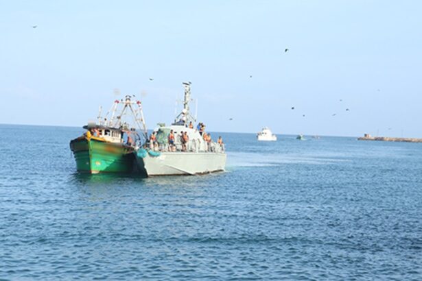 Indian trawlers with fishermen seized for poaching in Sri Lankan waters