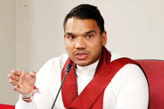 Namal rajapaksha talking about his candidacy in presidential election sri lanka
