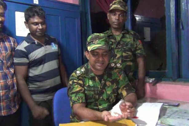 ගජමුතු සමග සැකකරුවන් 3ක් දැලේ